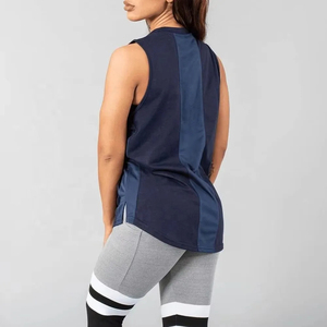 Camiseta Deportiva para Mujer, para Correr, Hacer Ejercicio, Gimnasio, Yoga, Sin Mangas, Talla Grande, Algodón/Bambú - Product Image 3