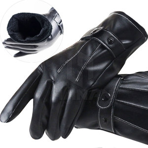 Guantes de conducción antideslizantes de marca personalizables, cuero suave y duradero para todas las estaciones, pantalla táctil amigable para escenas de invierno al aire libre - Product Image 4