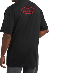 T-shirt blanc uni t-shirt en gros pas cher séchage rapide personnalisé de haute qualité hommes à manches courtes couleur unie impression doux t-shirt en coton - Product Image 2