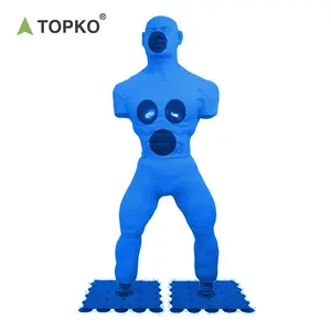 托普科高品质儿童成人人体拳击目标健身器材人体造型站立拳击沙袋男子假人