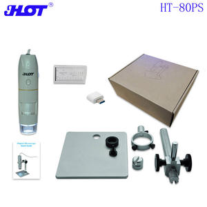 コンパクト偏光デジタル<span class=keywords><strong>USB</strong></span>顕微鏡 1-<span class=keywords><strong>500</strong></span>倍 携帯型 2K HDビデオ録画 LCDディスプレイ IP53等級 教育用 - Product Image 6