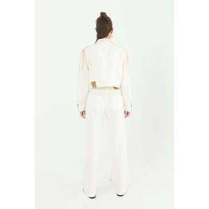 Pantalones Estampados con Lámina Metálica para Mujer 24S-31798PNT - Product Image 3
