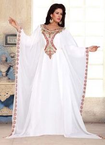 2022 caftan marocain magnifiquement coloré robe traditionnelle musulmane de luxe avec perles de pierre de travail manuel nouveau Design - Product Image 2