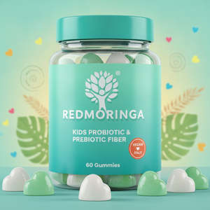 Gummies Probiotiques et Prébiotiques pour Enfants 60 Unités OEM Marque Privée Italie RedMoringa - Product Image 1