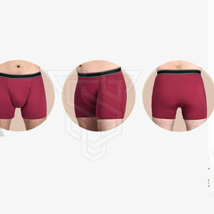 Sous-vêtements de sport pour homme sur mesure, de qualité, en matériau durable, style taille basse - Product Image 3