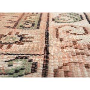 Tapis en laine noués à la main de grande taille, style vintage, motif médaillon rouge et orange, pour salon ou couloir - Pae-3263 - Product Image 3