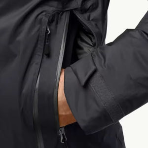 Veste Softshell pour homme, nouvelle mode automne-hiver, respirante, manches longues, coupe-vent, imperméable, polaire, poches chaudes, collée - Product Image 6