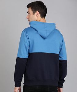 Venta al por mayor premio personalizado Hombres sudaderas con capucha jerseys panel sudaderas con capucha cortar y coser capucha - Product Image 4
