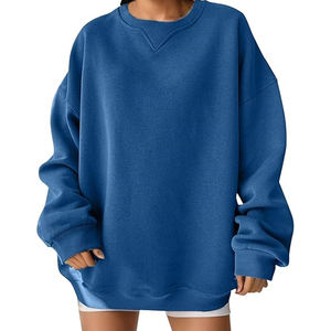 Sweat-shirt graphique personnalisé pour femmes Streetwear surdimensionné Pullover Anti-rétrécissement Durable Sweat-shirt respirant pour femmes - Product Image 1