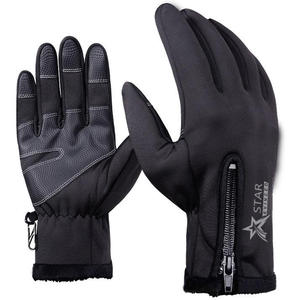 Hombres Mujeres Impermeable Invierno Pantalla táctil Forro polar Guantes de esquí Calidad duradera Guantes de esquí cálidos para Unisex - Product Image 1