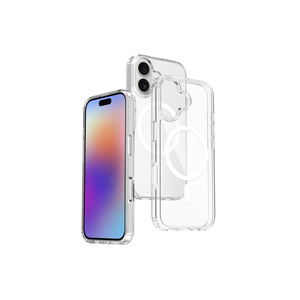 Funda Rígida Transparente de PC Compatible con MagSafe para iPhone 17 Plus, con Relieve, Antigolpes, para Teléfono Móvil - Product Image 1