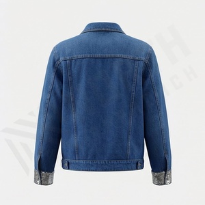 Chaquetas Vaqueras de Manga Larga para Mujer, Color Personalizado, Tallas Grandes, Ropa al por Mayor, Chaqueta de Moda Femenina, Prenda Exterior Moderna - Product Image 2