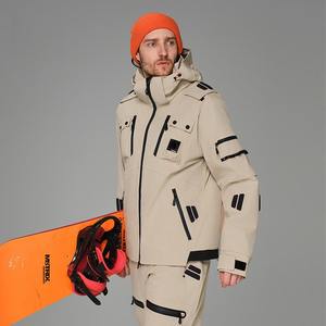 Derniers manteaux d'hiver pour le camping en plein air l'escalade avec fermeture éclair complète à capuche coupe-vent de sport imperméable pour hommes vestes pour hommes - Product Image 2