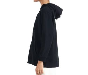 Sudaderas con capucha de moda para mujer Sudadera con capucha Sudaderas de manga larga Bolsillo de canguro para mujer Color negro Ajuste holgado Relajado - Product Image 6