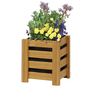 Jardinières carrées en bois ODM pour la plantation de légumes à la maison Pots de jardin du Vietnam - Product Image 3