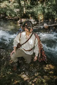 Longue paire de corne de buffle naturelle de haute qualité faite à la main avec finition lisse pour la fabrication de bijoux artisanaux au prix de gros - Product Image 3