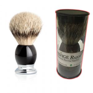 Người Đàn Ông Sang Trọng Bằng Gỗ Râu Bàn Chải Cạo Râu Với Kim Loại Rắn Cơ Sở-OEM Gỗ Tự Nhiên Xử Lý Tùy Chỉnh Thực hiện Người Đàn Ông Của Bàn Chải Cạo Râu Cho Bạn - Product Image 4