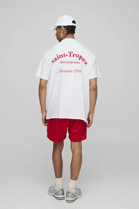T-shirt streetwear surdimensionné pour homme, 100% coton, fil teint, manches longues, imprimé à l'écran, qualité de couture premium, 200GSM - Product Image 2