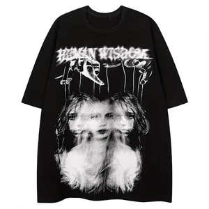 เสื้อยืดแขนสั้นผ้าฝ้ายถัก100% เป็นมิตรกับสิ่งแวดล้อมออกแบบได้ตามต้องการ - Product Image 3