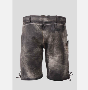 Pantalones cortos de gamuza de cabra personalizados para hombre, novedad en pantalones cortos bávaros Lederhosen - Product Image 5