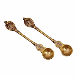 คลาสสิกที่ขายดีที่สุดออกแบบชุดช้อนส้อมช้อนทองเหลืองฮาวานและชุด Flatware ช้อนสําเร็จรูปสีทองโรงแรมและเครื่องครัวชุด Flatware - Product Image 1