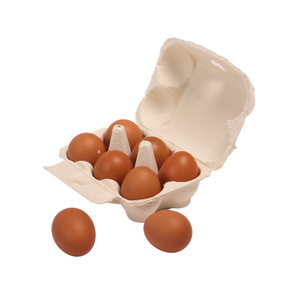 Bandeja de papel para huevos de 6 celdas con pulpa de papel moldeada Eco-Reciclaje Degradable Precio competitivo Caja de huevos Embalaje hecho en Vietnam - Product Image 3
