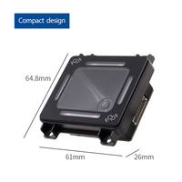 Lector de Códigos QR 2D Ultrafino YOKOSCAN EP8280-NFC, Lector NFC para Control de Acceso, Máquinas Expendedoras, Kioscos, Interfaz USB COM TTL Weigand
