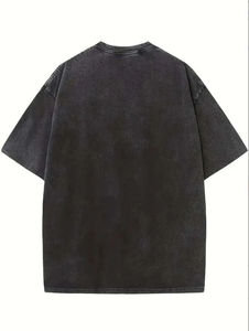 เสื้อยืดผ้าฝ้าย100% สีดำสำหรับผู้ชายเสื้อยืดดีไซน์ตามสั่ง - Product Image 2