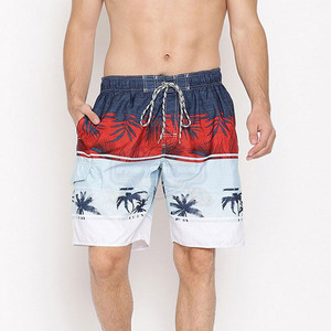 Shorts de plage pour hommes OEM, design personnalisé, 100 % coton, motif uni, taille mi-haute, respirant, séchage rapide, meilleur prix, décontracté - Product Image 5