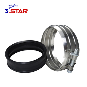 Morsetto per Tubi Senza Giunti DN200, Raccordo Rapido in Acciaio Inox, Morsetto per Riparazione Tubi - Product Image 6