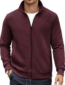 Sudadera con Cierre Negra, Cuello Alto, Acolchada, Informal, Ligera, con Bolsillo, Logotipo Personalizado, Venta al por Mayor Directa de Fábrica en Bangladesh - Product Image 5