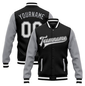 Royal Custom Unisex Varsity Jacket Cuerpo de lana Mangas de cuero Estilo universitario Bomber Invierno Personalizado Nombre del equipo Hombres Mujeres - Product Image 4