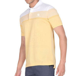 Estilo personalizado para hombre para camiseta de polo con diseño único Color sólido Liso Golf Hecho de material de poliéster/algodón para golfistas - Product Image 3