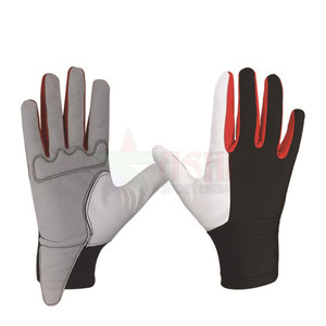 Gants d'équitation en cuir d'hiver légers et respirants, logo personnalisé en marque privée, imperméables, doigts entiers - Product Image 1