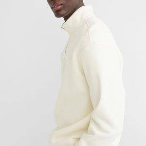 Custom Logo <b>Men</b> <b>Sweatshirt</b> Wholesale Latest Design <b>Men</b> <b>Sweatshirts</b> Top Quality <b>Half</b> <b>Zip</b> hoodies <b>Sweatshirt</b> - Product Image 3