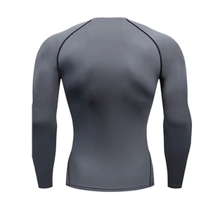 Rash Guard de qualité supérieure Rash Guard personnalisé Chemises de compression pour hommes Rash Guard à manches courtes de compression - Product Image 2