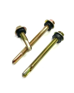 ไต้หวัน Hex หน้าแปลนหัว sds พร้อมเครื่องซักผ้าพีวีซีสกรูหลังคา - Product Image 1