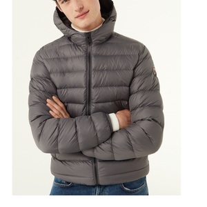 Veste matelassée réversible à capuche pour homme avec logo personnalisé Parka d'hiver en toile remplie de coton épais Fournisseur BD - Product Image 6