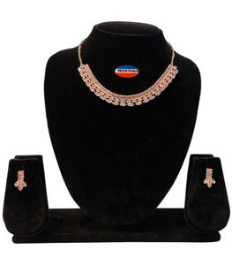 ชุดเครื่องประดับวินเทจคลาสสิกหรูหรามีสไตล์ AD986ต่างหูสร้อยคอคลาสสิกที่มีสไตล์สำหรับงานปาร์ตี้ชุดเครื่องประดับแฟชั่นแบบดั้งเดิม - Product Image 1