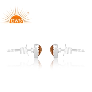 New Arrivals Sterling <b>Silver</b> Natural Citrine Gemstone <b>Earring</b> Custom Design Jewelry For Women Gift For Her - Product Image 4