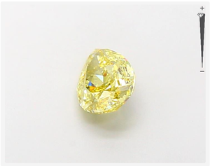เพชรลูกแพร์1.02ct ตัดสีเหลืองแฟนซีมีความคมชัด VS1เพชรหลวมที่ปลูกในห้องปฏิบัติการสำหรับเครื่องประดับเพชร-ได้รับการรับรอง IGI - Product Image 3