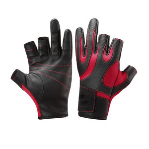 Gants de pêche respirants sans doigts à manches longues pour femmes, protection UV, vêtements de protection solaire avec veste courte à capuche - Product Image 2