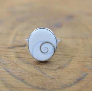 Bague en pierre précieuse œil de Shiva, argent sterling 925, bijoux faits à la main, cadeau pour femmes - Product Image 4