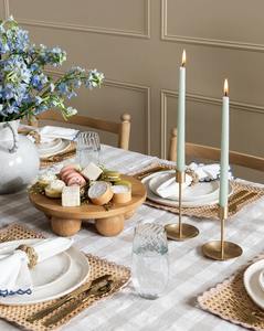 Manteles individuales rectangulares con borde de yute, productos ecológicos hechos en Vietnam, decoración de mesa, manteles individuales tejidos, venta al por mayor, modernos - Product Image 5