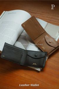 Cartera de cuero de dos tonos para hombre, precio al por mayor seguro, carteras clásicas hechas a mano, Cartera de cuero increíble con estilo de negocios para hombre - Product Image 3