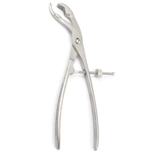 Rongeurs de hueso personalizadas, equipo de cirugía oral de 15cm, fórceps de sujeción de hueso de laboratorio médico, acero inoxidable alemán - Product Image 4
