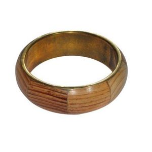 Brazalete de madera de diseño moderno para mujer, joyería hecha a mano, joyería hecha a mano - Product Image 3