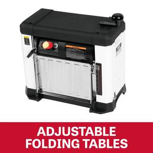 Raboteuse de table en plastique de 13 pouces, style hélicoïdal, 18/26 FPM, 120V, 1Ph - Product Image 4