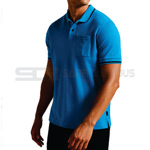 Fabricant Vente en gros Antimicrobien personnalisé pour polo résistant aux UV et brodé pour le golf et les activités de plein air - Product Image 1