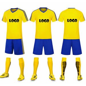 New Quick Dry Soccer Uniform Kit Wholesale Cheap Customize <b>Football</b> Wear Kits - Product Image 1